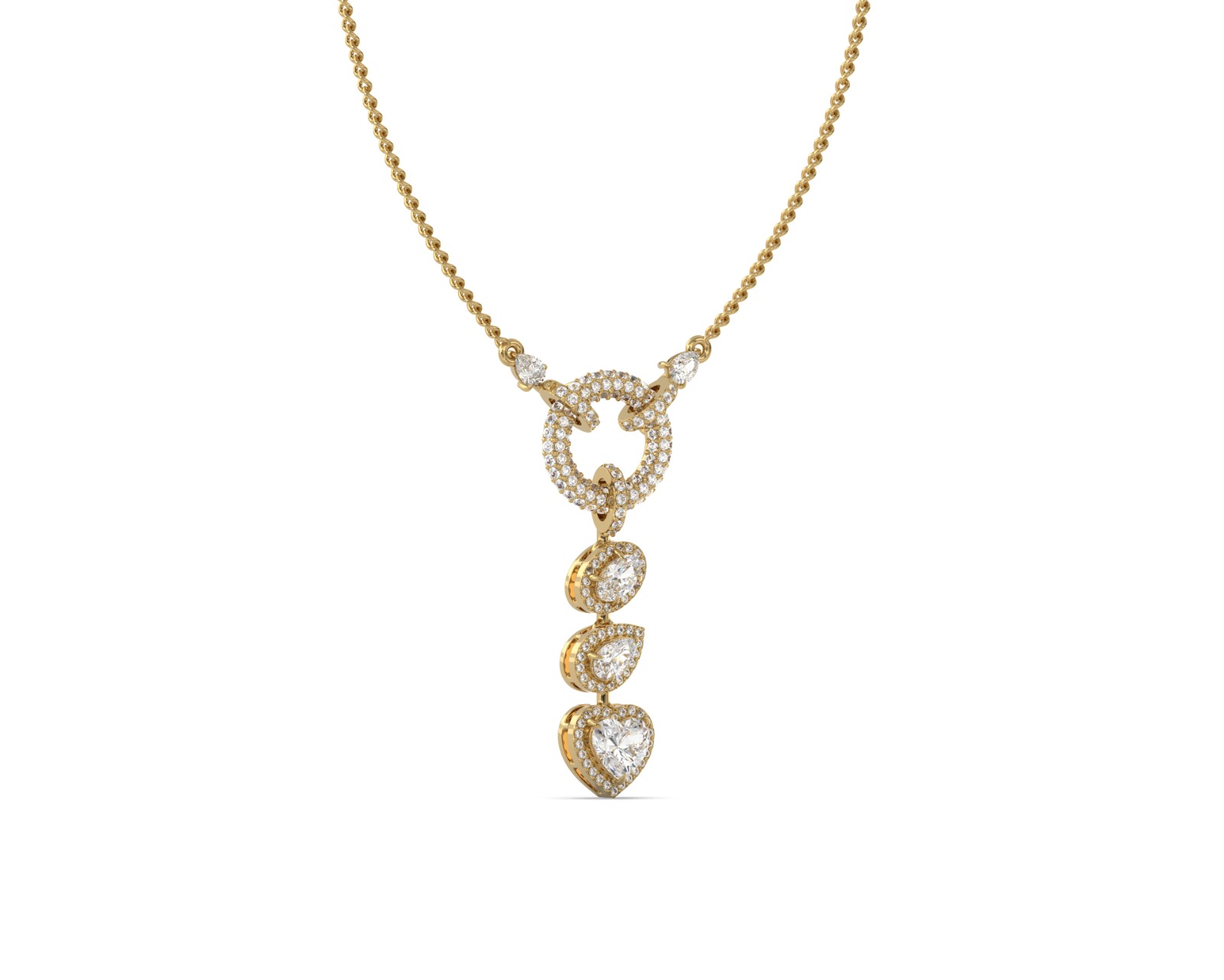 Heart Diamond Necklace