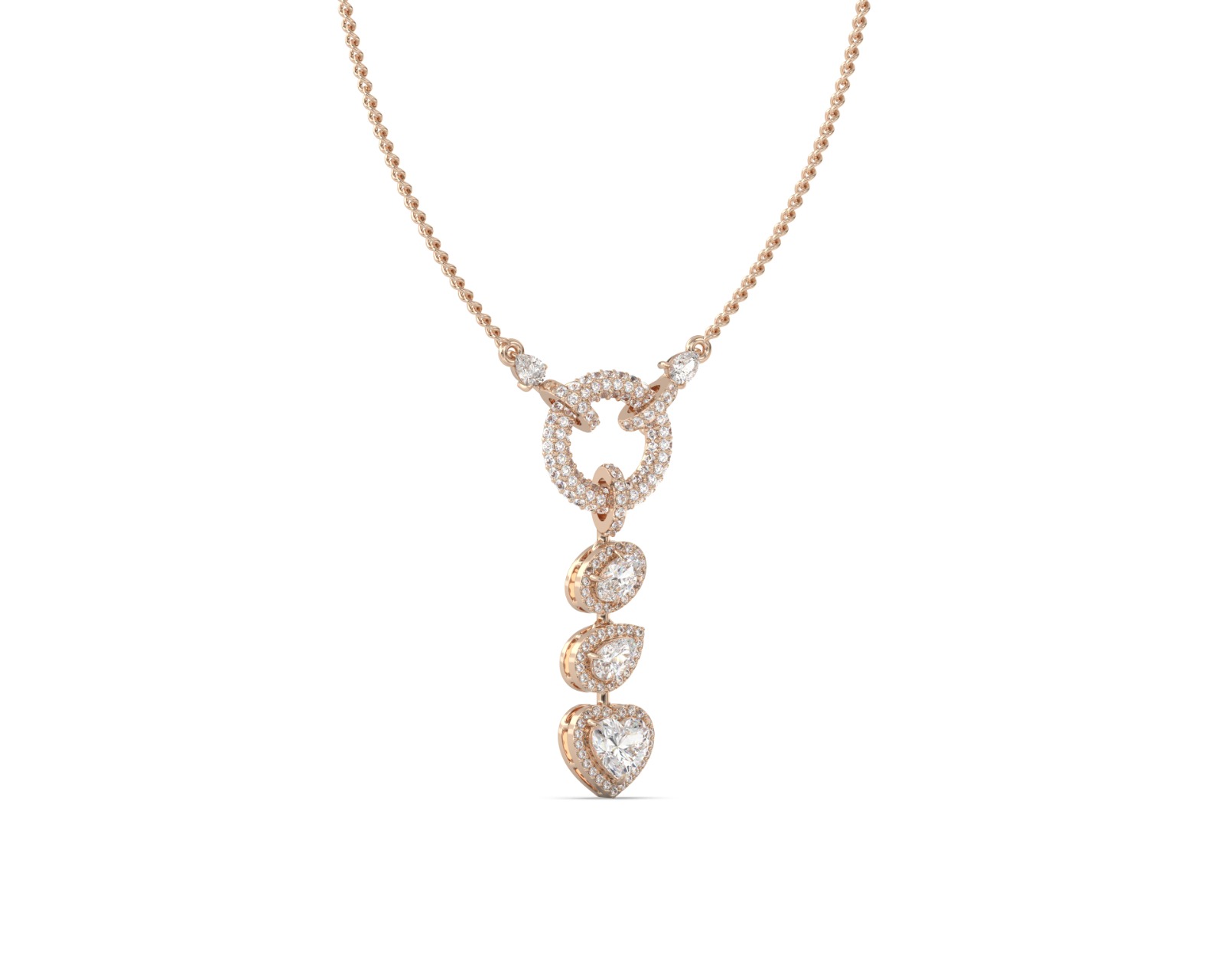 Heart Diamond Necklace